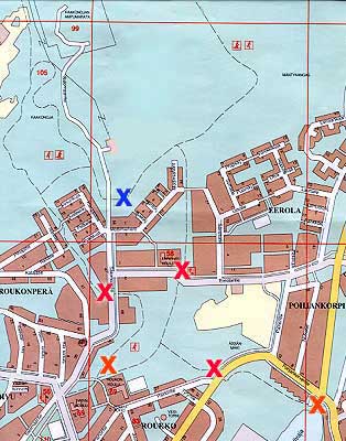 Valkeakoski road map